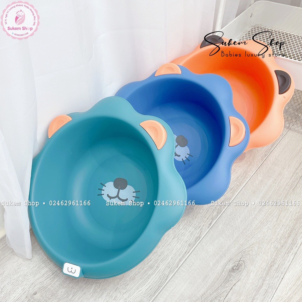 Chậu Rửa Mặt Honper Cao Cấp Hình Sư Tử Cho Bé