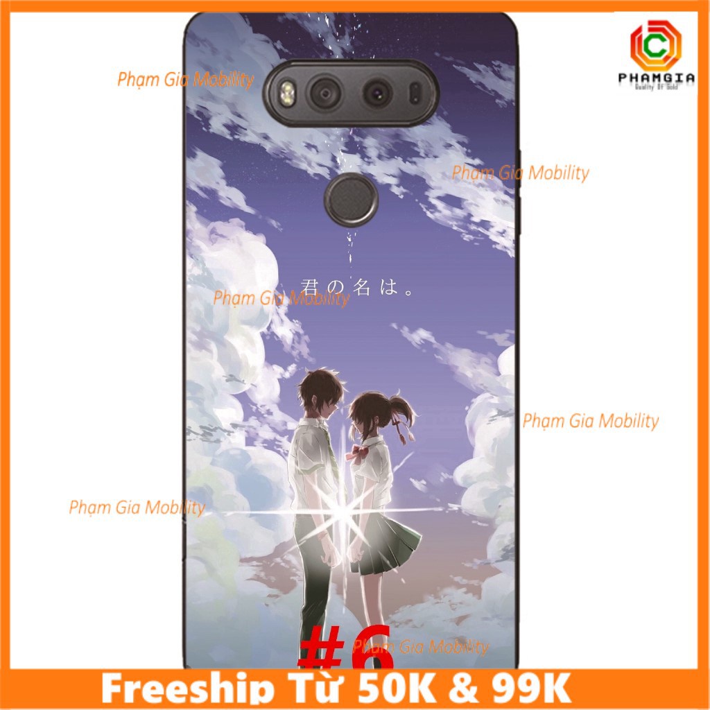 Ốp lưng điện thoại bằng TPU mềm hình hoạt hình Anime dành cho LG V40 V35 V30 V20 V10 (có video)