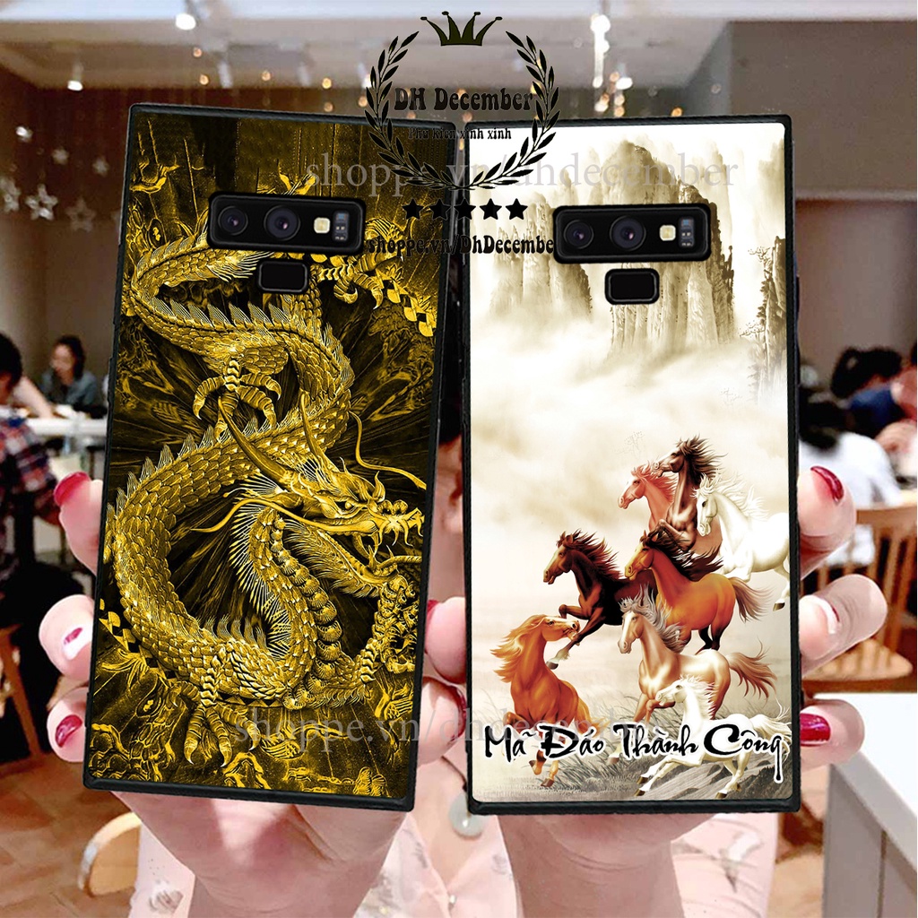 Ốp lưng Samsung Galaxy NOTE 9 in hình thư pháp tâm an vạn sự an ,mã đáo thành công SIÊU CHẤT