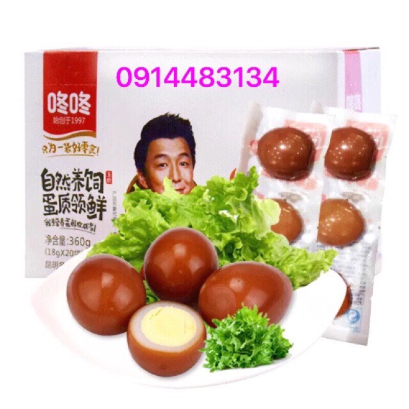 Gói 18gr Trứng Cút Muối Xì Dầu (gói 3 quả) | BigBuy360 - bigbuy360.vn