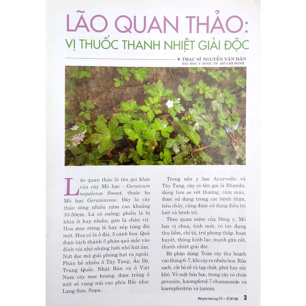 Sách Sổ Tay Y Học - Những Bài Thuốc Hay 88