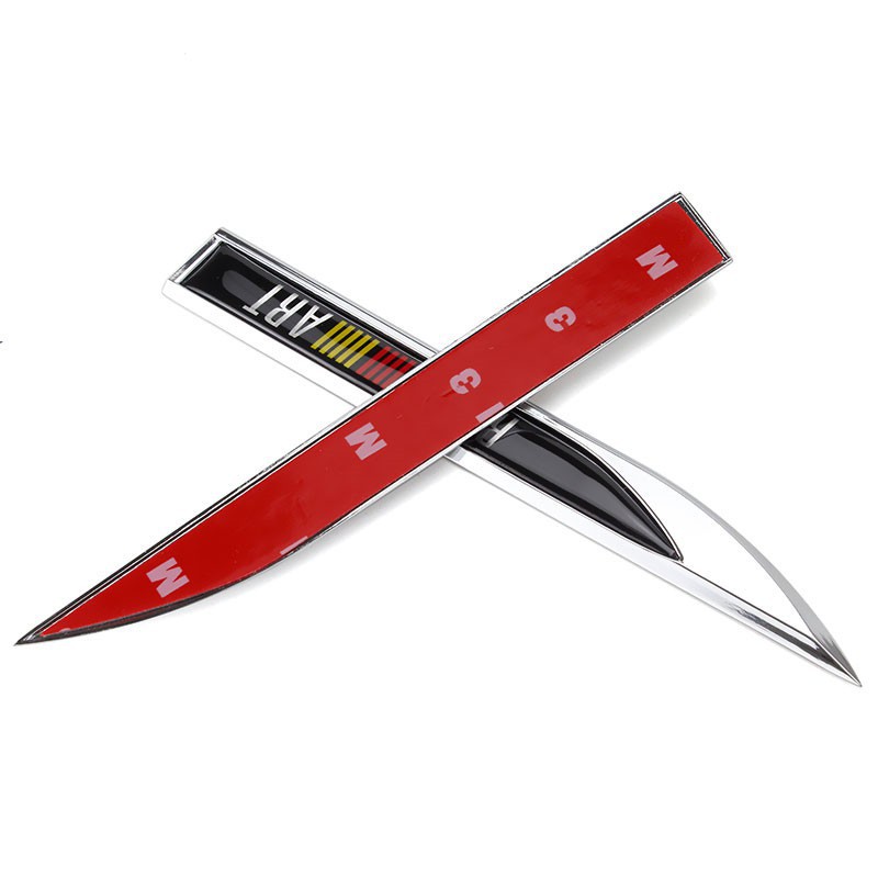 Logo Kim Loại Dán Chữ Ralliart Cho Xe Mitsibishi Phong Cách Và Cá Tính