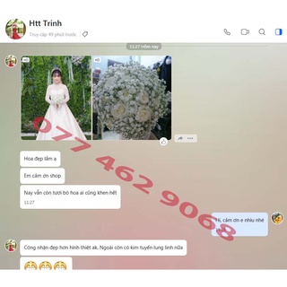 hoa cầm tay cô dâu cao cấp
