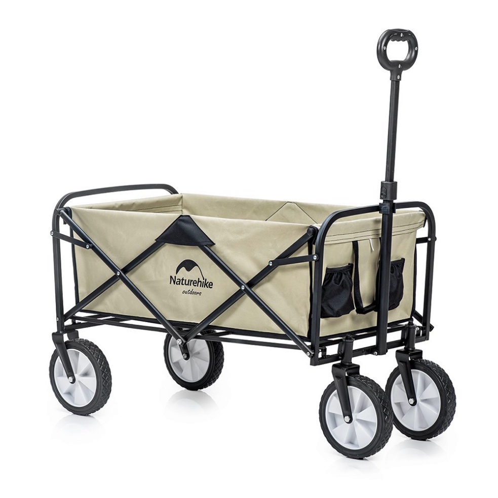 Xe kéo dã ngoại gấp gọn bỏ trong nhà ô tô dành cho picnic phượt cắm trại camping chính hãng Naturehike NH19PJ001