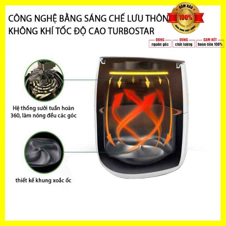 [ BẢO HÀNH 12 THÁNG] Nồi chiên không dầu điện tử cao cấp thương hiệu Philips HD9741 Dung lượng 3 lít công suất 1300W