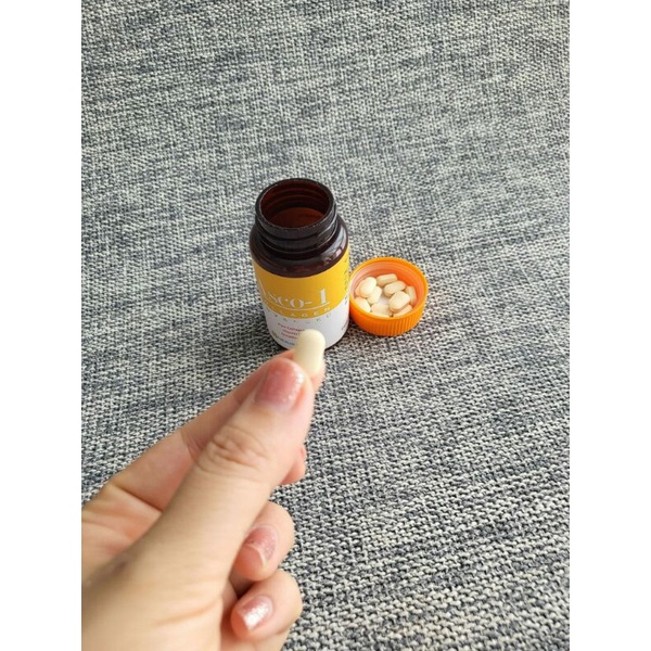 Collagen trẻ hoá da Asco-1 hộp 90 viên Hương Chất Cosmetic