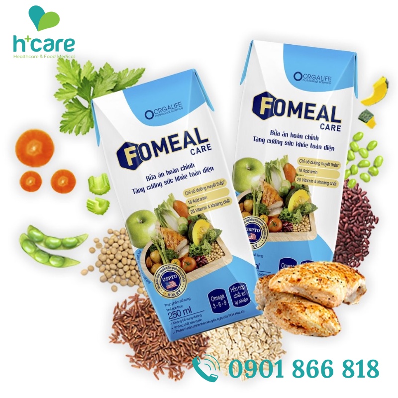 TPBS Orgalife  Fomeal Care 250ml - Dinh dưỡng trọn vẹn cho người cao tuổi và trung niên