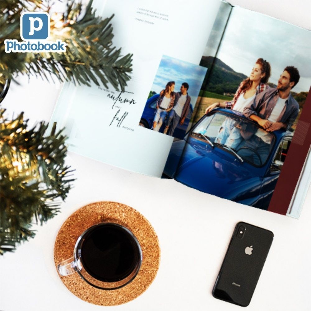 In sách ảnh cưới theo yêu cầu bìa cứng 40 trang khổ dọc 20x 28cm - thiết kế trên web Photobook