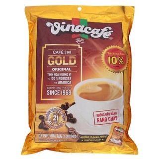 Cà phê sữa vinacafe gold original -bịch 40gói x 20gr