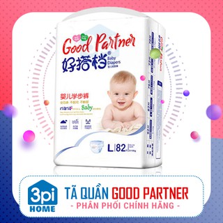 Bỉm quần Good Partner size M92, L82, XL76, XXL72, XXXL70 nhiều miếng siêu tiết kiệm