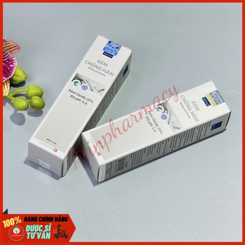 Kem chống hăm tã, đa chức năng: làm dịu da, vết thương, vết bỏng ABENA Zinc Ointment 15ml - Minpharmacy