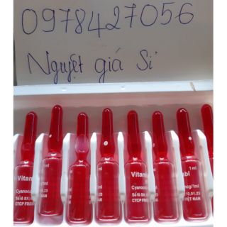 Ống đỏ vitamin trắng da pha kem siêu trắng