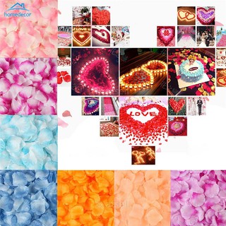 Set 100 Cánh Hoa Hồng Nhân Tạo Rm0.99 Dùng Trang Trí Tiệc Cưới