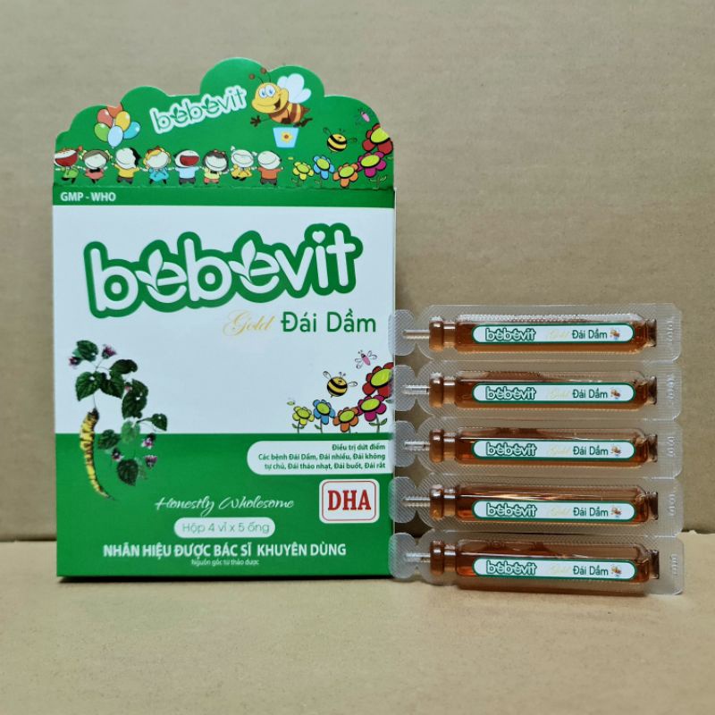 Bebevit Gold Đái dầm - Hỗ trợ giảm các triệu chứng tiểu đêm