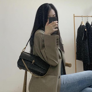 Túi Xách Nữ Trơn Basic Khóa Cài Trend 2024