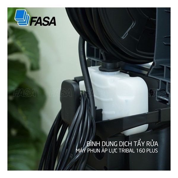 [ CỰC MẠNH ] Máy phun rửa áp lực cao Fasa Tribal 160 Plus ITALYA - Bảo hành 12 tháng. áp lực phun160. Công suất 2200w