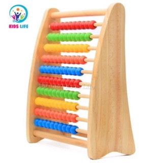 Đồ Chơi Giáo Dục - Bộ Bàn Tính Shichida 10 Hàng - Học Cụ Toán Cho Con