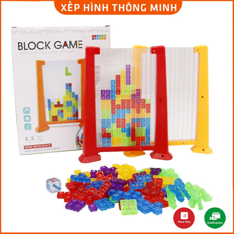 MVP1055 Bộ game xếp hình TETRIS MAGIC cải tiến, đồ chơi cho bé, đồ chơi thông minh