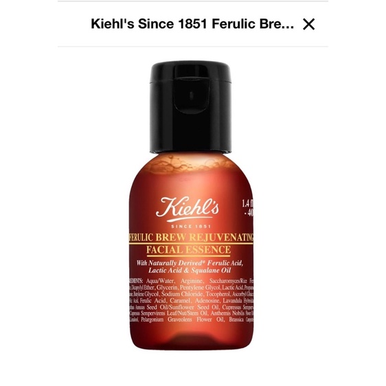 (BILL US) - Nước thần dưỡng da ngăn ngừa lão hoá hiệu quả KIEHL’S Ferulic Brew Rejuvenating Facial Essence 40ml