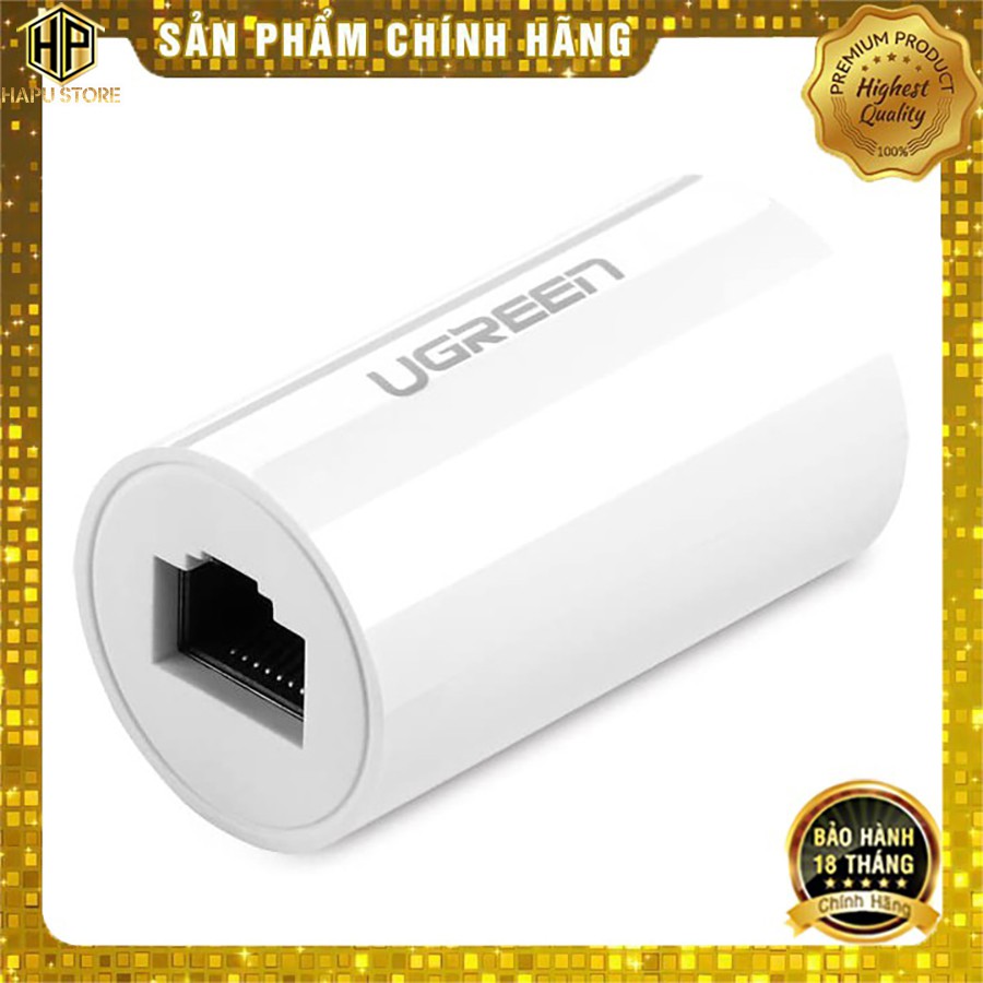 Đầu nối mạng Lan Ugreen 20391 chuẩn RJ45 màu trắng cao cấp - HapuStore