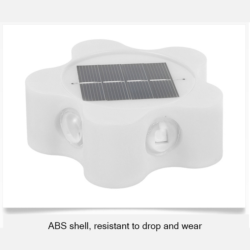 Đèn LED Năng Lượng Mặt Trời Chống Thấm Nước Hình Hoa Mận Trang Trí Cầu Thang Sân Vườn