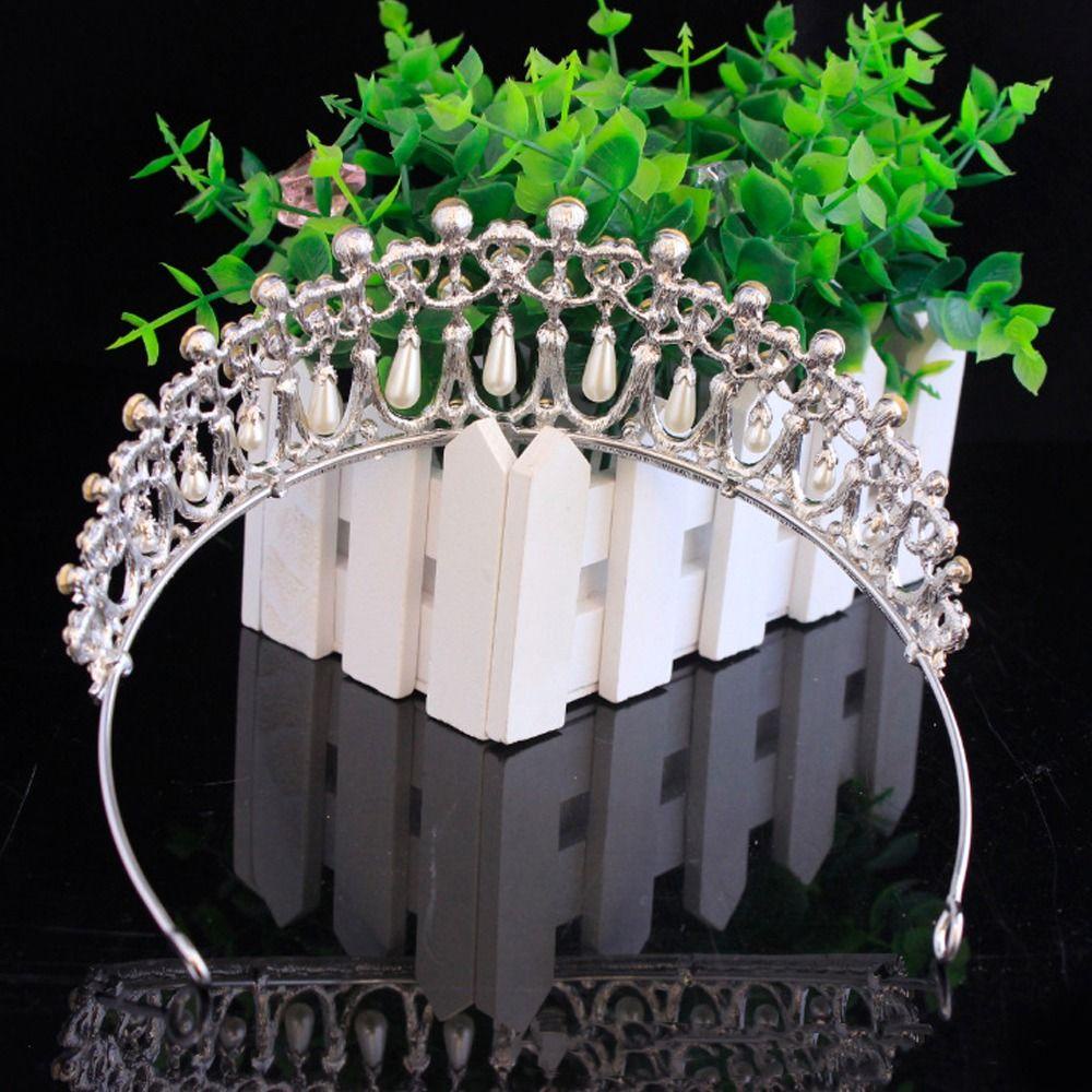 Băng Đô Cài Tóc Thiết Kế Rỗng Thanh Lịch Cho Nữ|Băng Đô Cài Tóc Phong Cách Baroque Ngọt Ngào