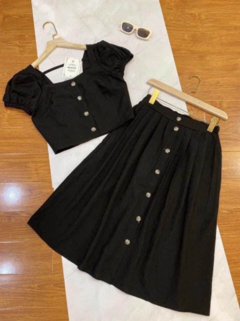 Sét áo chân váy rời