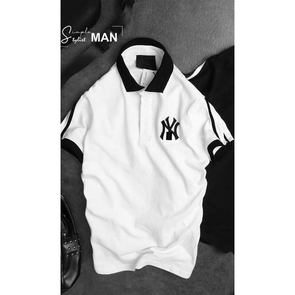 Áo thun nam có cổ màu trắng thời trang giá rẻ TCS 78 | BigBuy360 - bigbuy360.vn