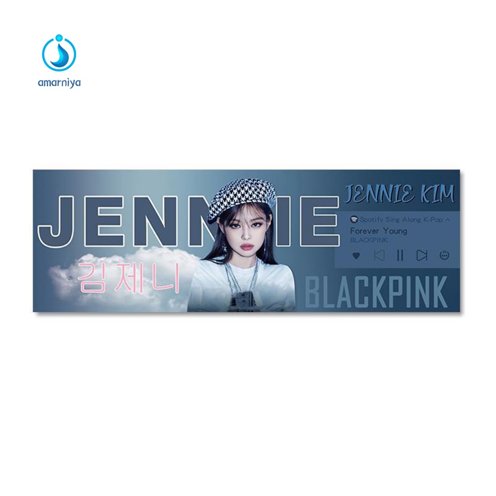 Poster Nhóm Nhạc Blackpink Bằng Vải Không Dệt