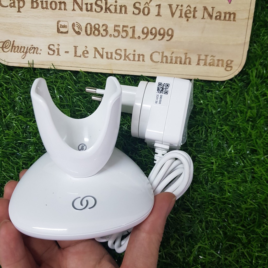 Củ sạc Liền Dây LumiSpa - Máy rửa mặt LumiSpa NuSkin - Hàng Chính Hãng Công Ty