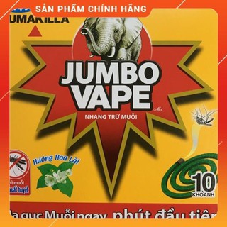 Hương muỗi, Nhang trừ muỗi JUMBO VAPE 1 hộp