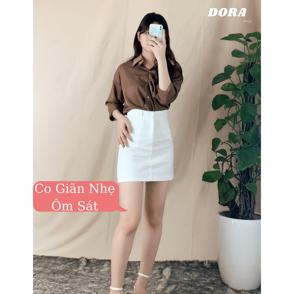 Chân Váy Kaki - Chân Váy Chữ A ulzzang Đủ size