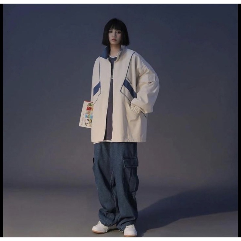 áo khoác from rộng