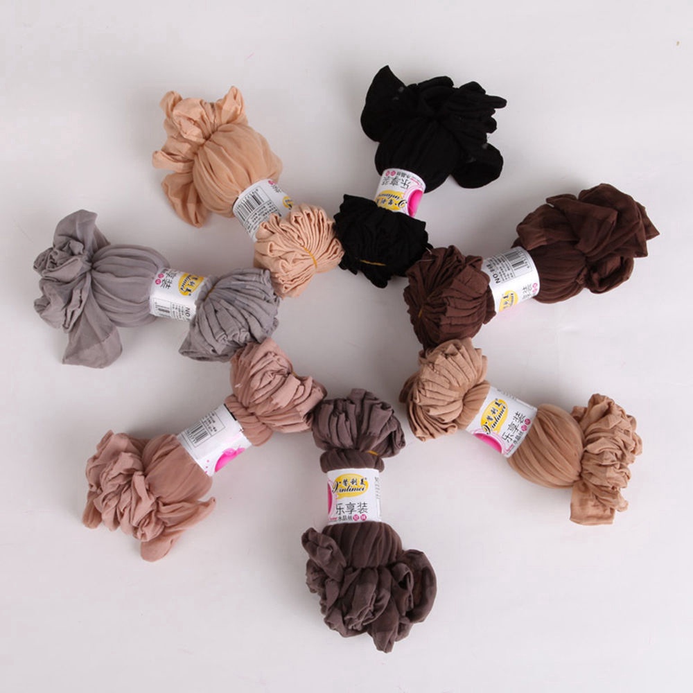 [Mới] Set 10 Đôi Vớ Dài Đến Mắt Cá Chân + Vớ Lụa Siêu Mỏng Co Giãn Gợi Cảm Cho Nữ