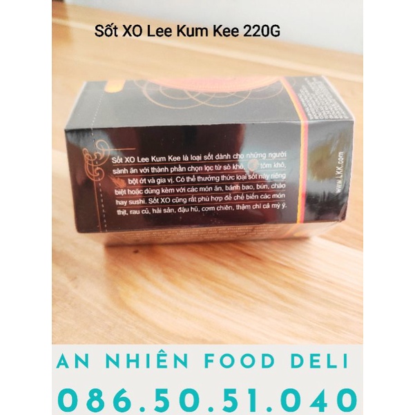 Sốt XO Lee Kum Kee 220G( Sốt Sò Điệp Đặc Biệt )