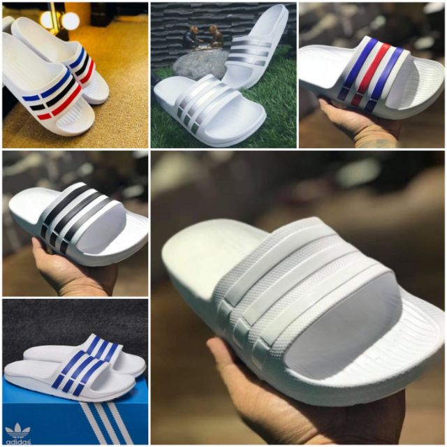 Dép nam quai ngang dáng thể thao đế đúc liên nguyên khối, đủ các màu