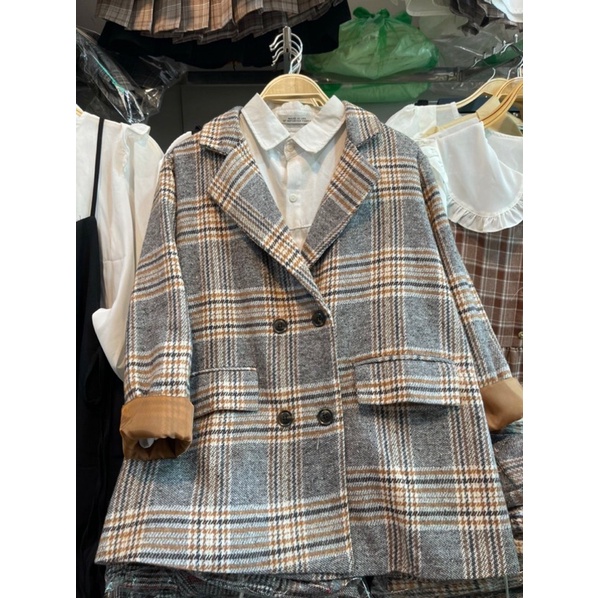 Áo dạ sọc ( kèm ảnh thật) | BigBuy360 - bigbuy360.vn