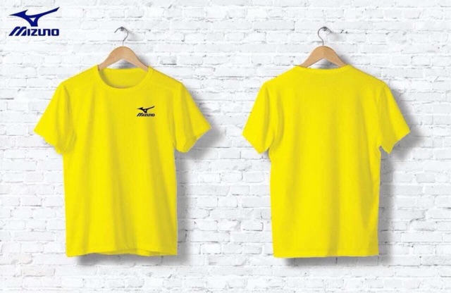Áo mizuno không cổ logo nhỏ