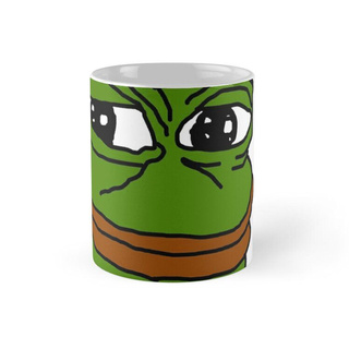 Cốc sứ in hình -pepe the frog meme ms1732