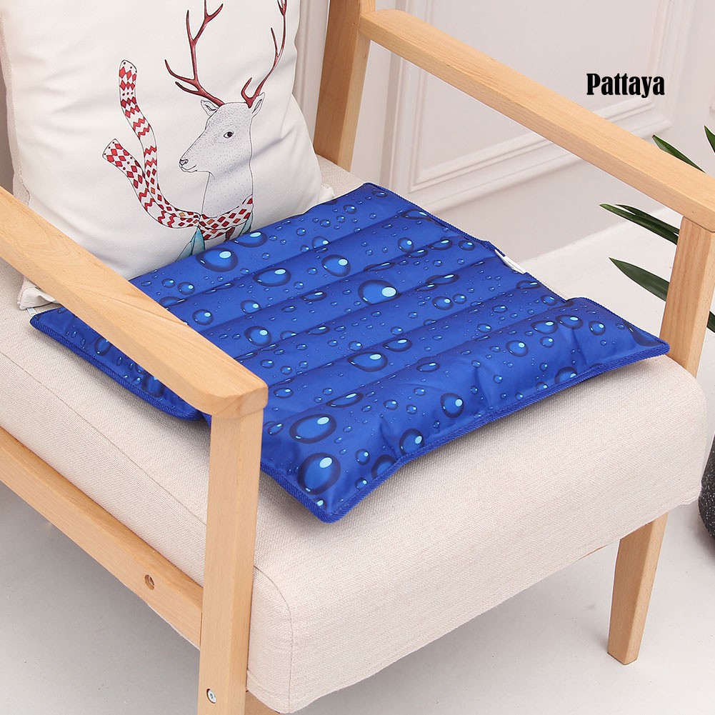 Đệm Làm Mát Lót Ghế Ngồi Xe Hơi In Họa Tiết Hoa Nhỏ Giọt