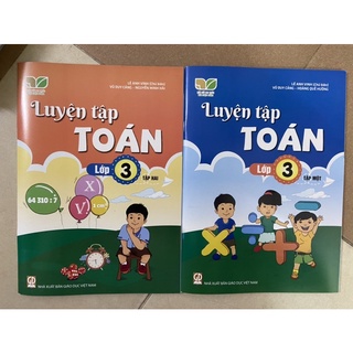  Sách - Luyện tập Toán lớp 3   tập 1 + tập 2  