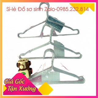 Móc nhôm nhỏ vỉ 10 chiếc, móc phơi đồ cho bé