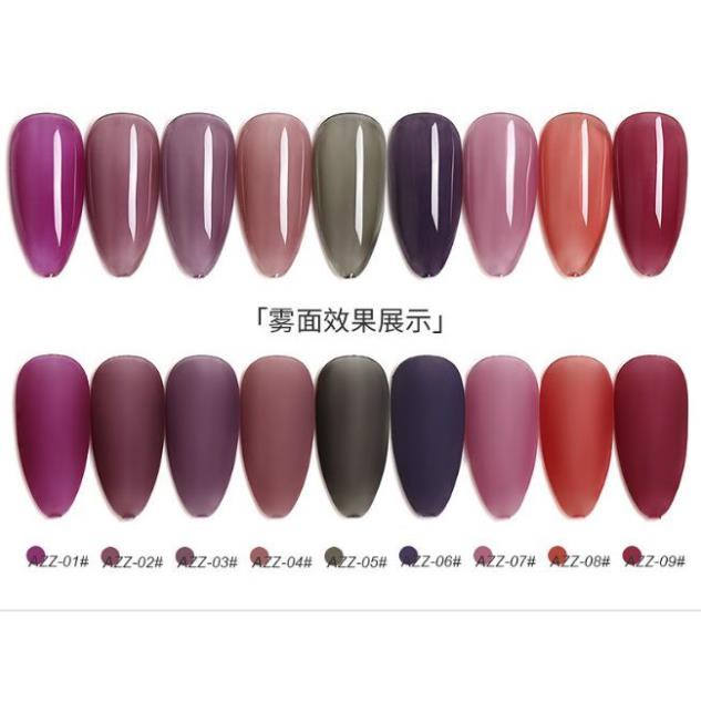 Sơn Gel AS vỏ đỏ Mã AZZ ( Cam Kết Chính Hãng - làm khô sơn gel bằng máy hơ uvled )