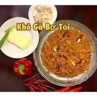 KHÔ GÀ BƠ TỎI