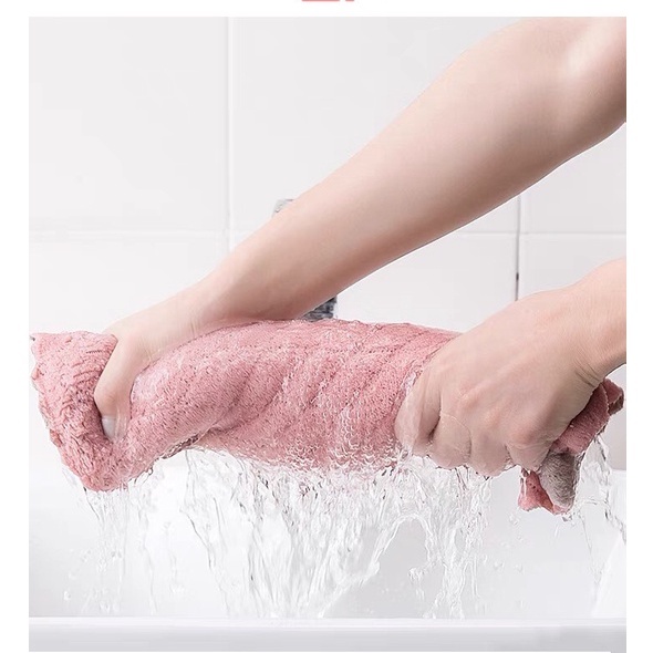 COMBO KHĂN LAU NHÀ BẾP, LAU BÁT SIÊU THẤM 2057 GIANG PHẠM