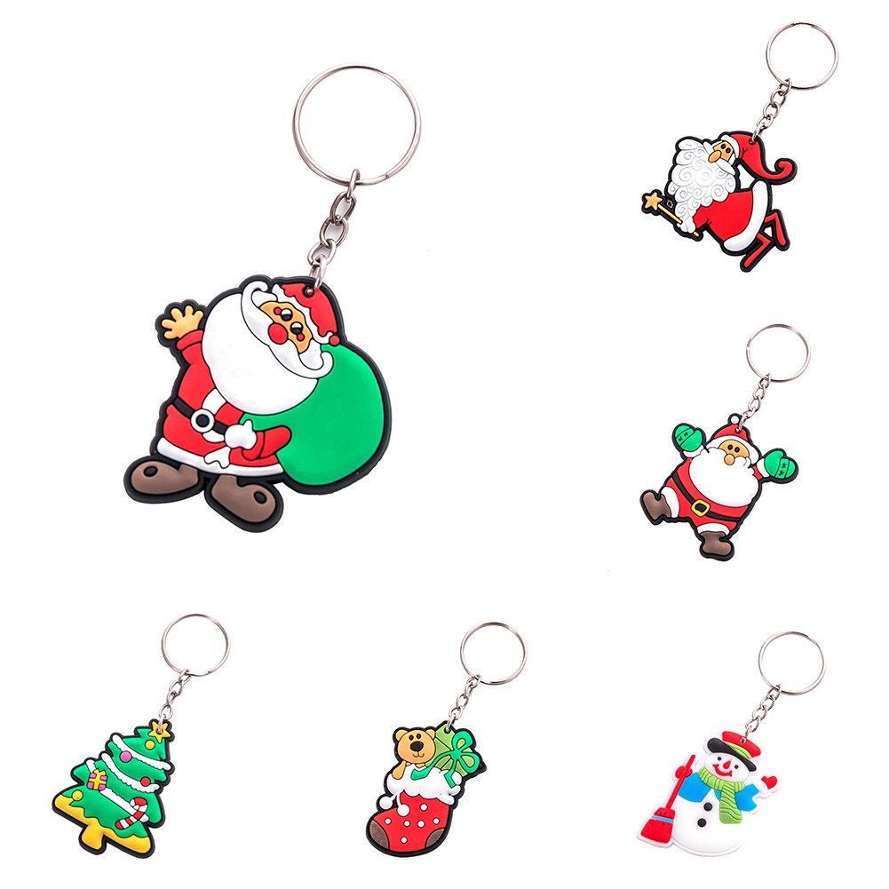 Móc chìa khóa hình ông già noel cho lễ giáng sinh