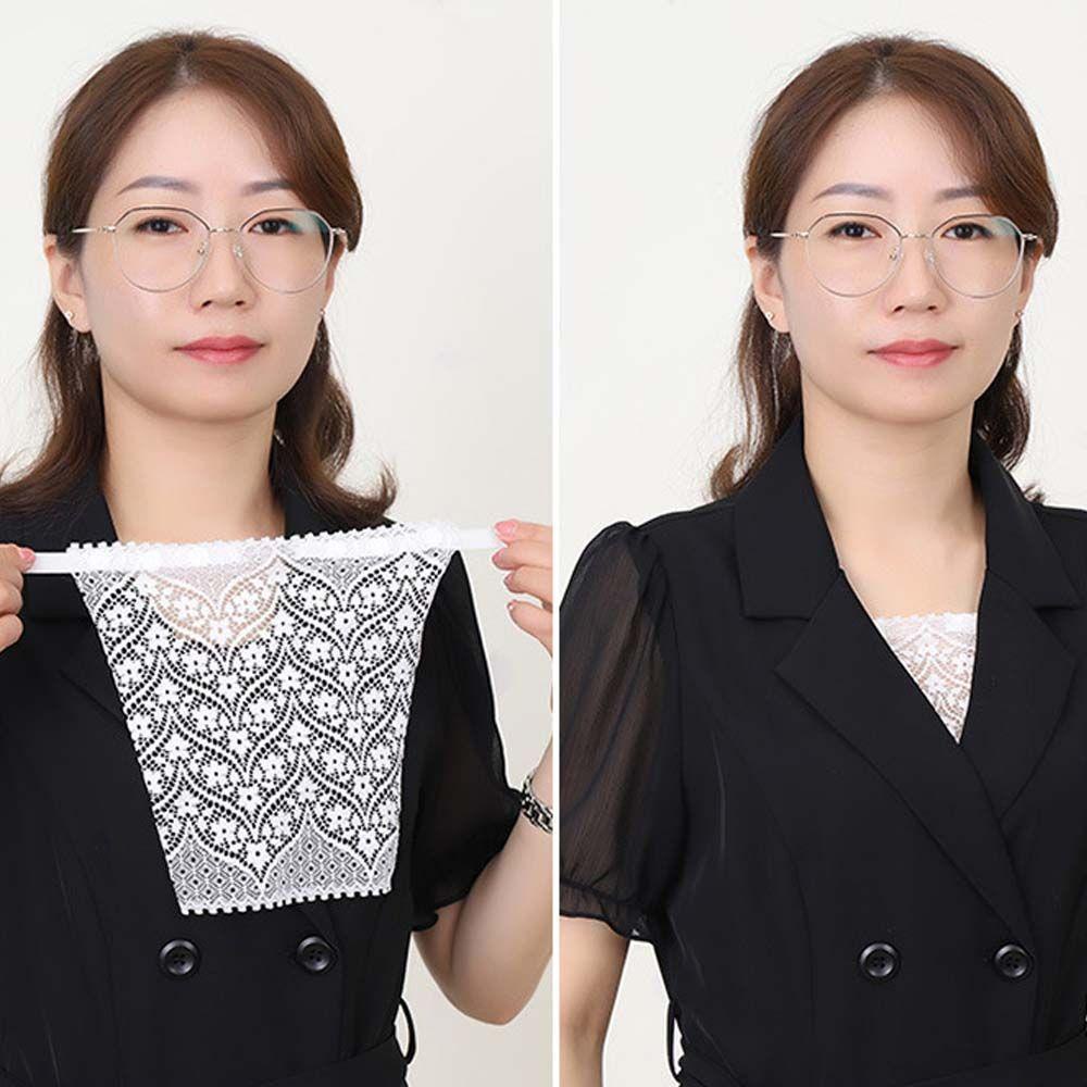 SOMEDAYZL Áo Ống Thoáng Khí Hình Hoa Trong Suốt Có Thể Điều Chỉnh Chống Chói Phong Cách Hàn Quốc Cho Nữ