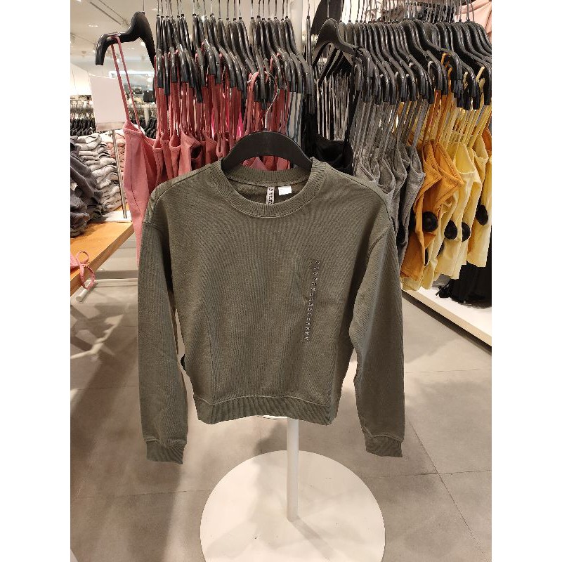 Sale Sweatshirt Sweater H & M Women Long Sleeve Shirt