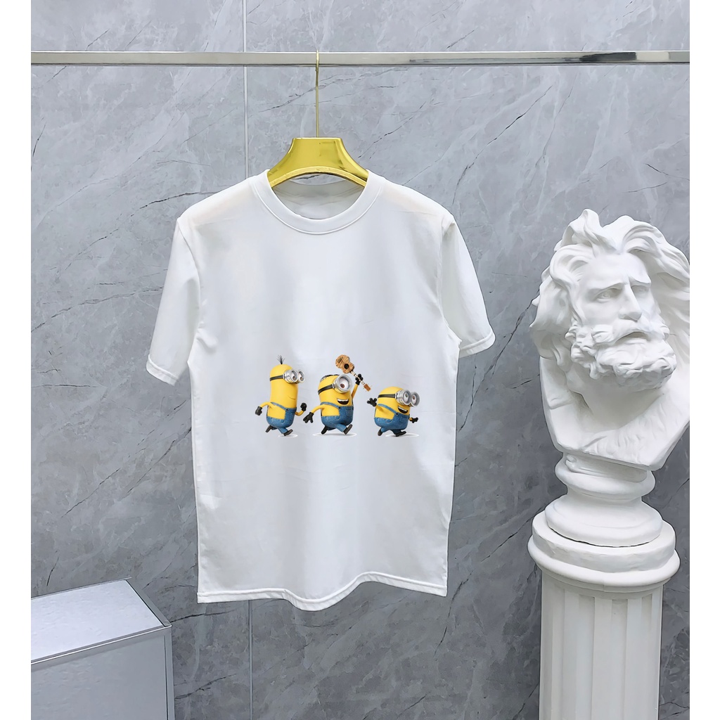 Áo thun tay ngắn in hình nhân vật minion không ai có ,hàng mới về sll - P159