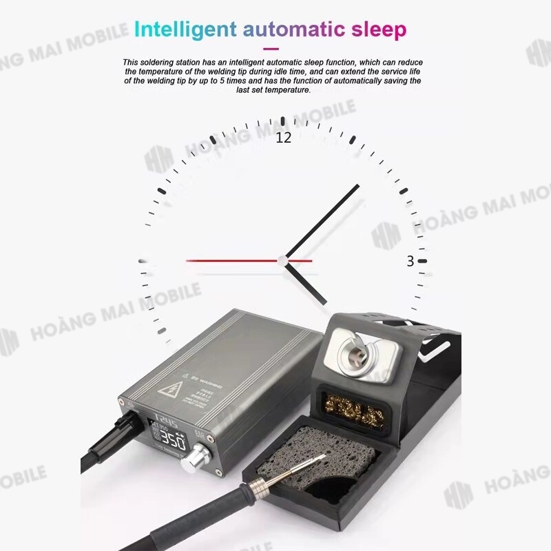 Máy hàn (trạm hàn) Ossteam T245 dùng mũi C245 (kèm 1 mũi thẳng)
